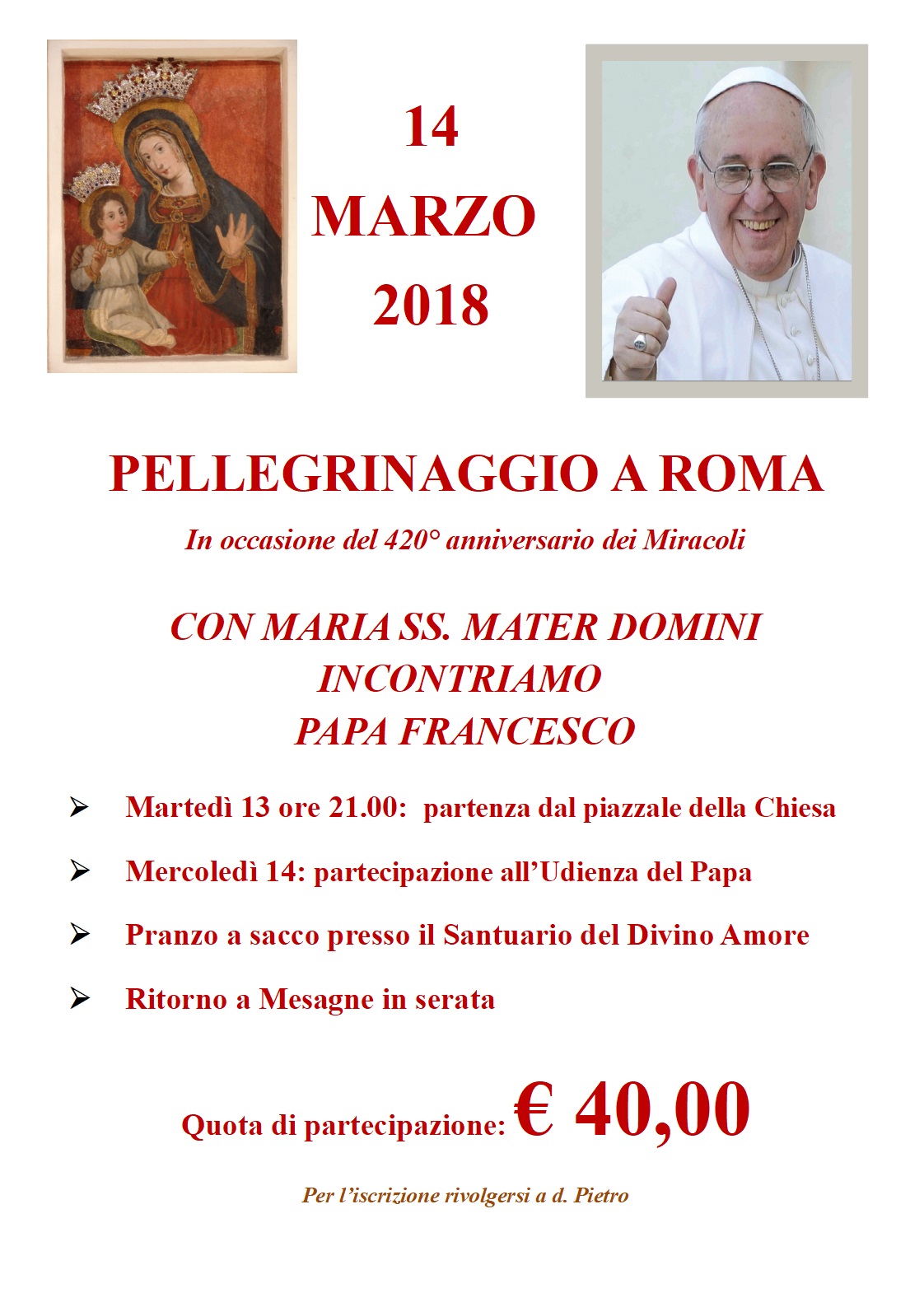 Pellegrinaggio a Roma
