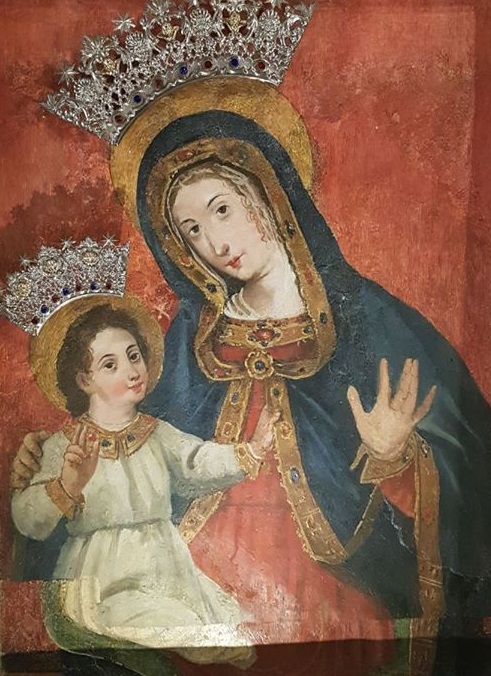 Sacra Immagine di Maria Ss.ma Mater Domini venerata nel Santuario di Mesagne - Brindisi